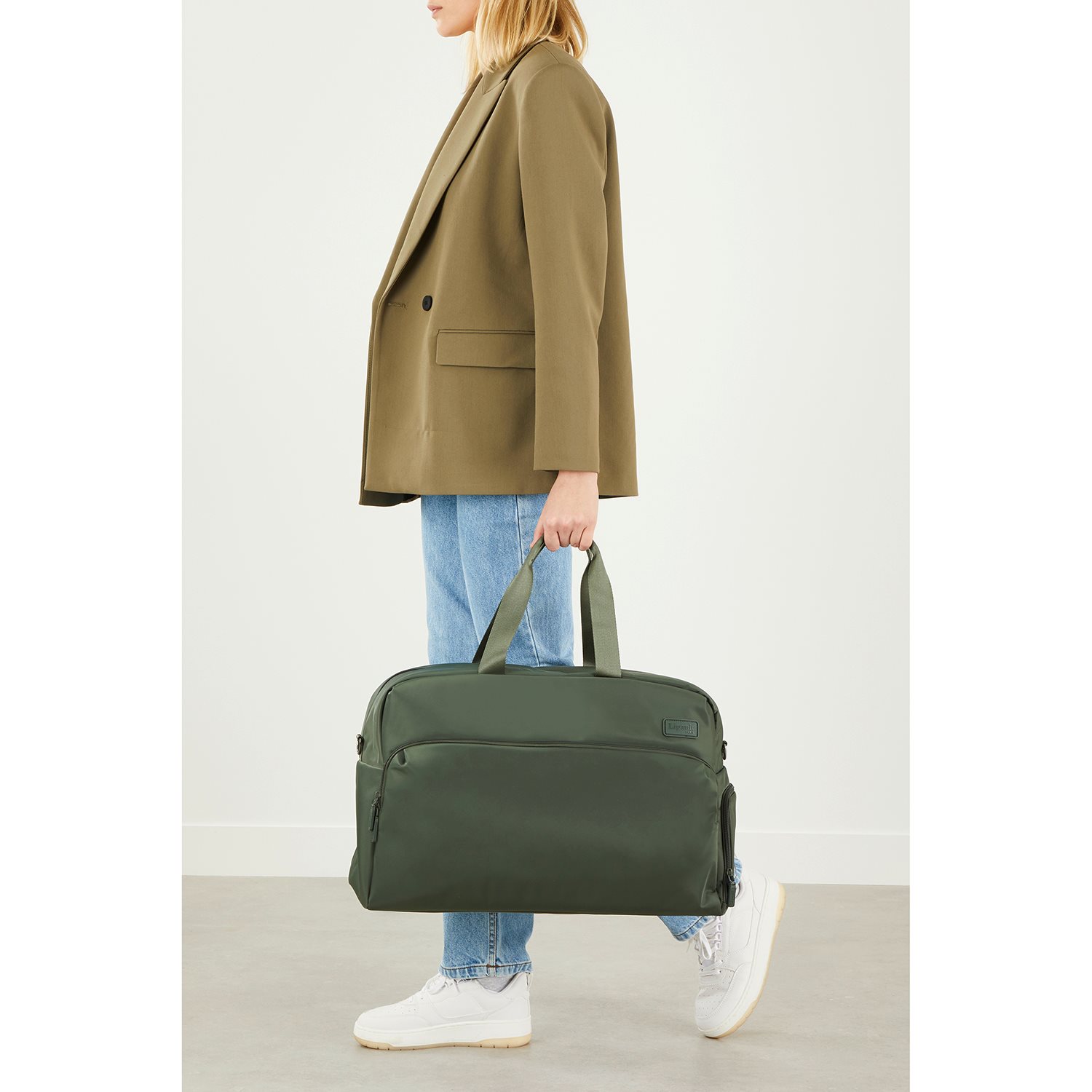 Lipault City Plume Weekender khaki