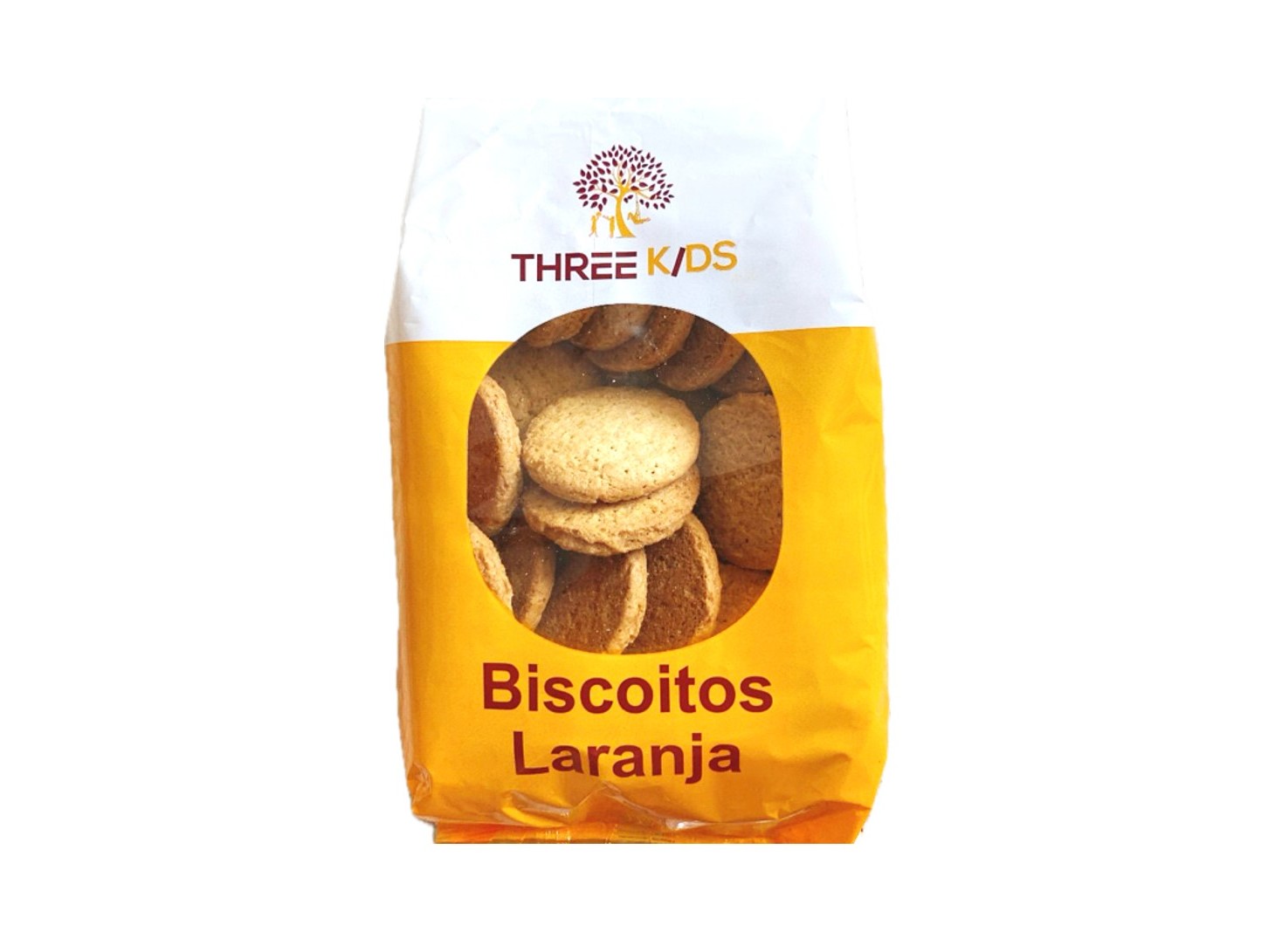BISCOITOS THREE KIDS LARANJA 200G