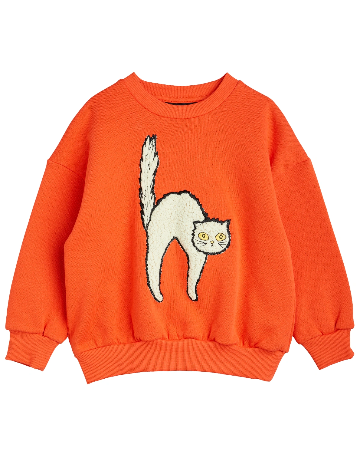 Sweatshirt ANGRY CAT in red
