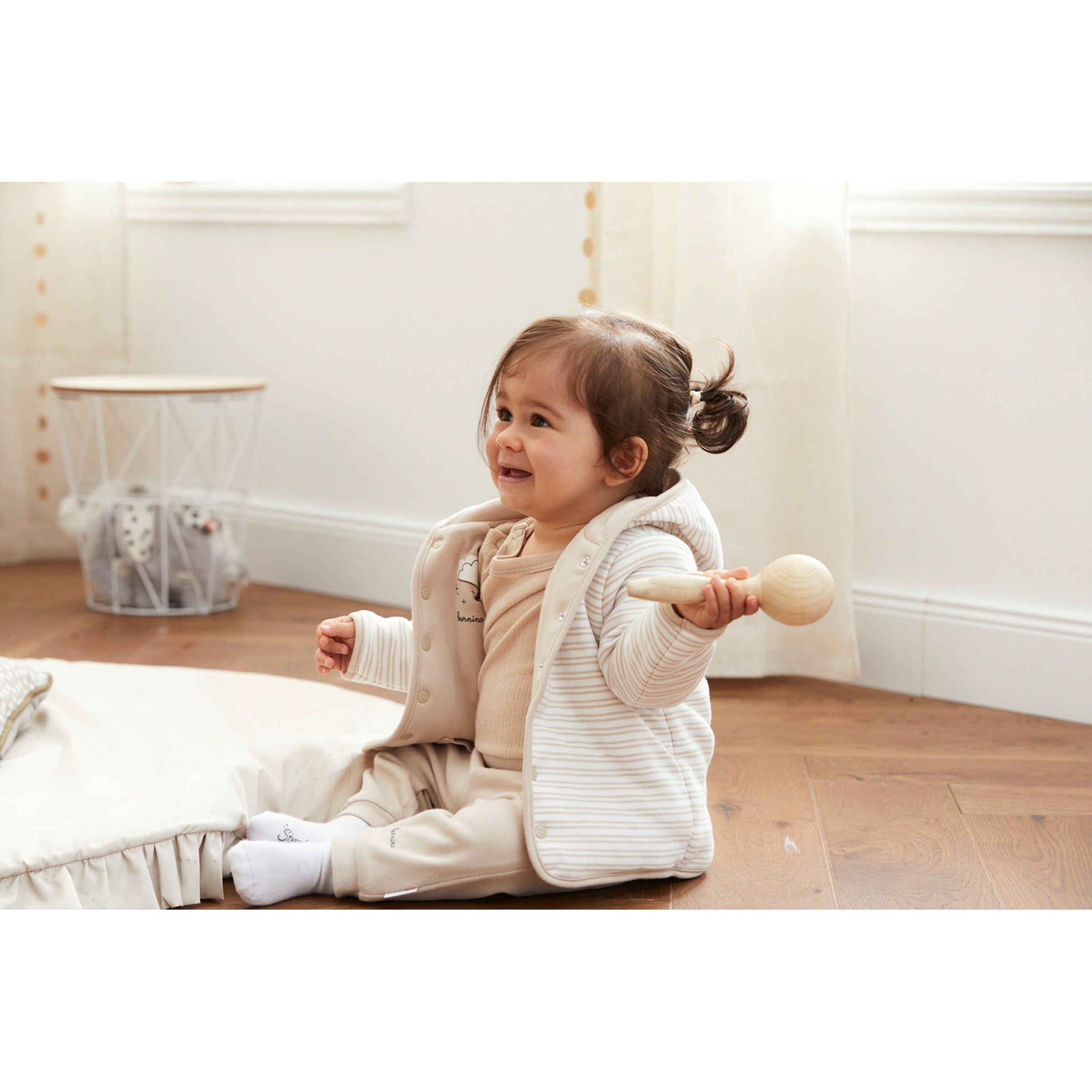Bornino - Lieblinge Wendejacke Wolke beige/weiß