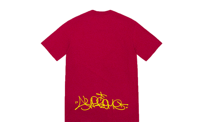 Supreme Irak Cast Tee Cardinal
