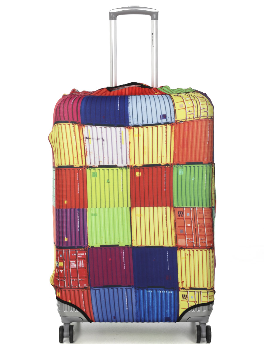Housse de valise Periea Colourful Squares L