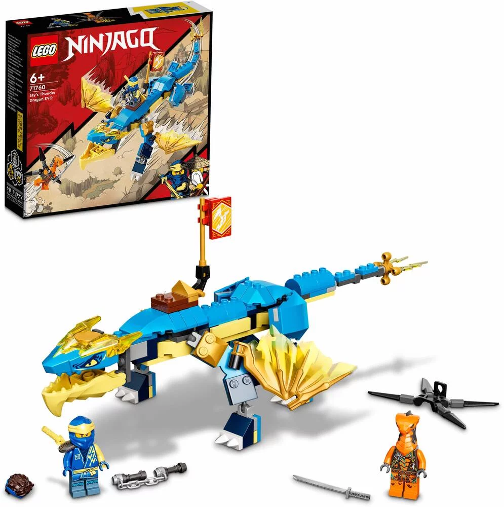 LEGO®NINGAGO 71760 - LE DRAGON DU TONNERRE DE JAY - EVOLUTION