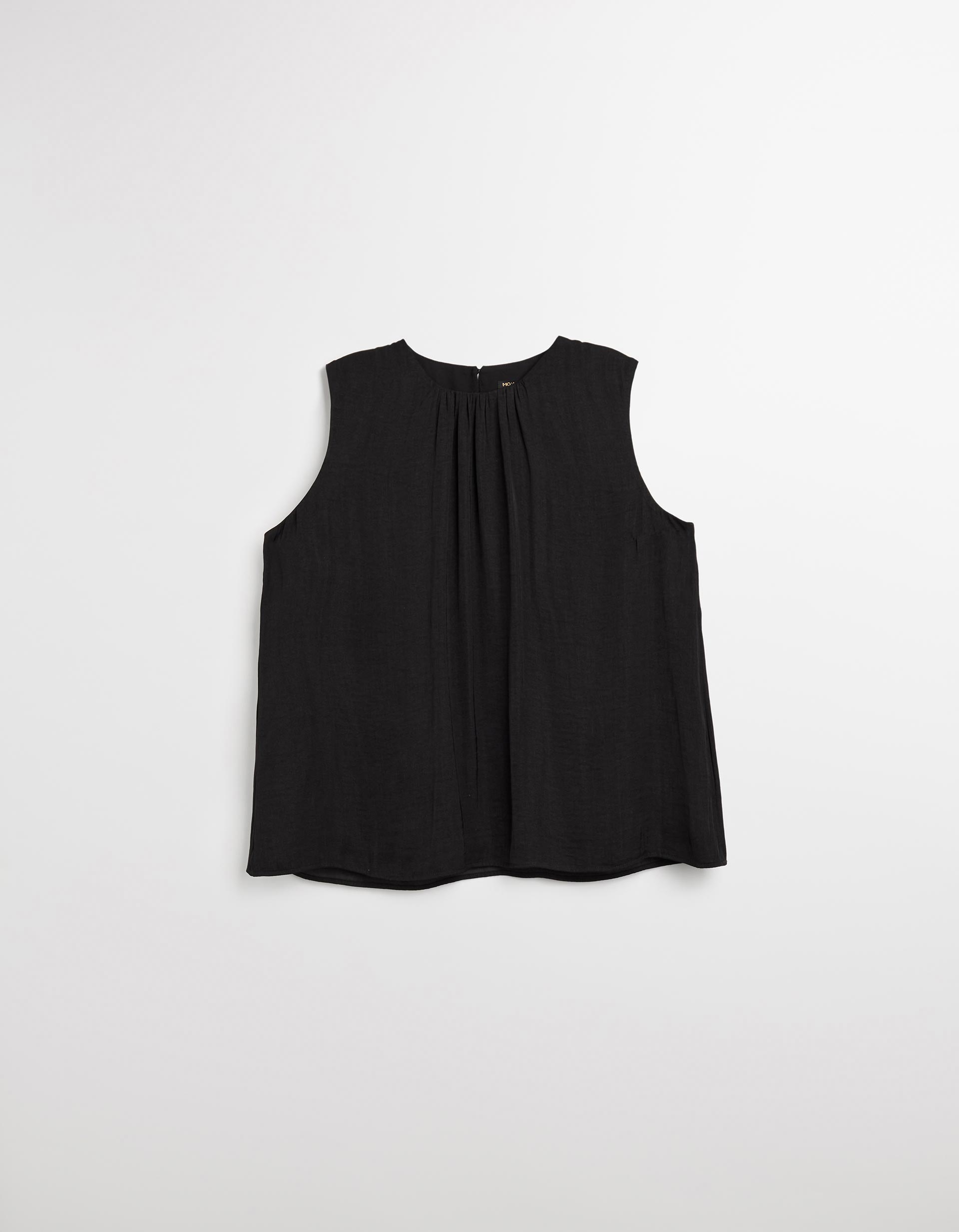 Blusa sem Mangas, Mulher, Preto