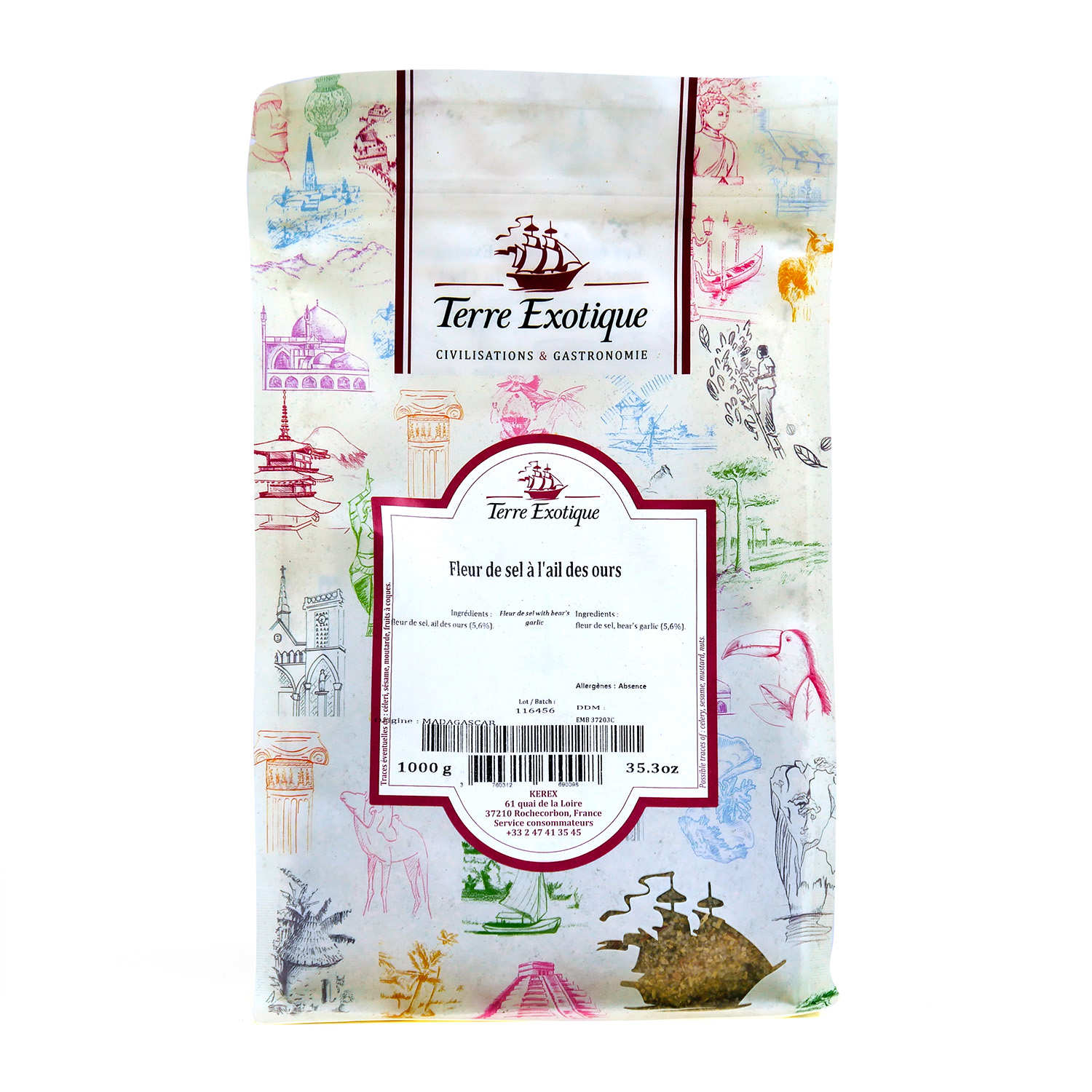 Fleur de sel à l'ail des ours