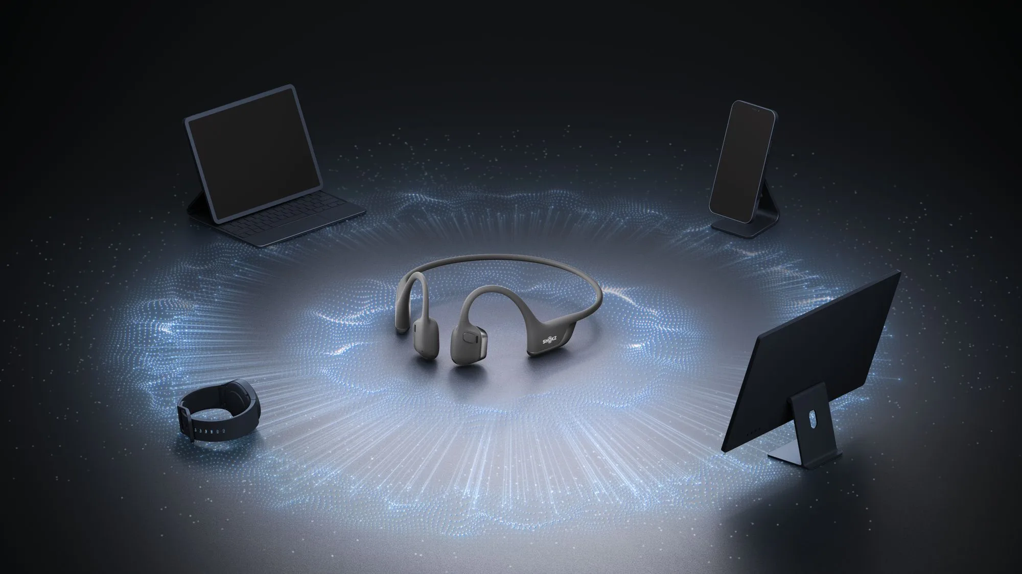 Shokz Open Run Pro 2 Mini Noir Écouteurs Bluetooth