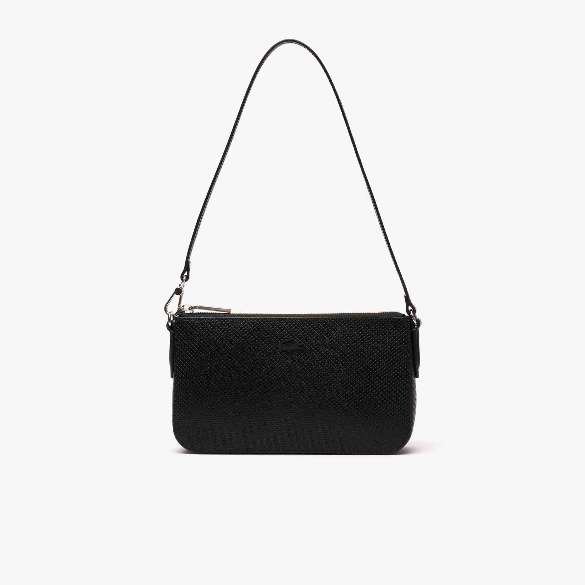 Sac à main Chantaco Classics en cuir Sacs à bandoulière - Noir - Lacoste - Femme