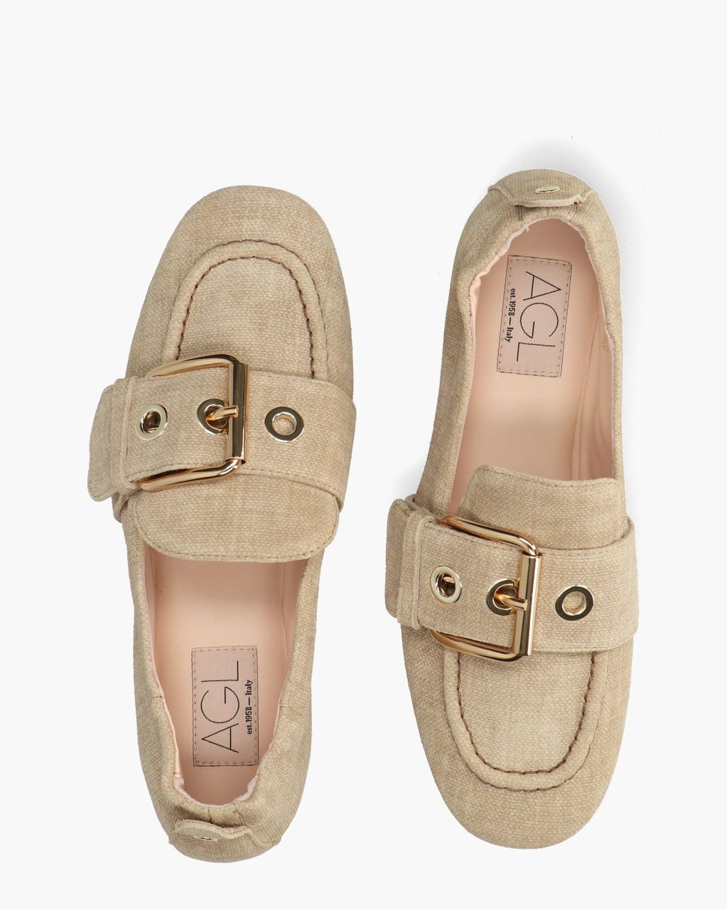 AGL Maya Beige Damesloafers