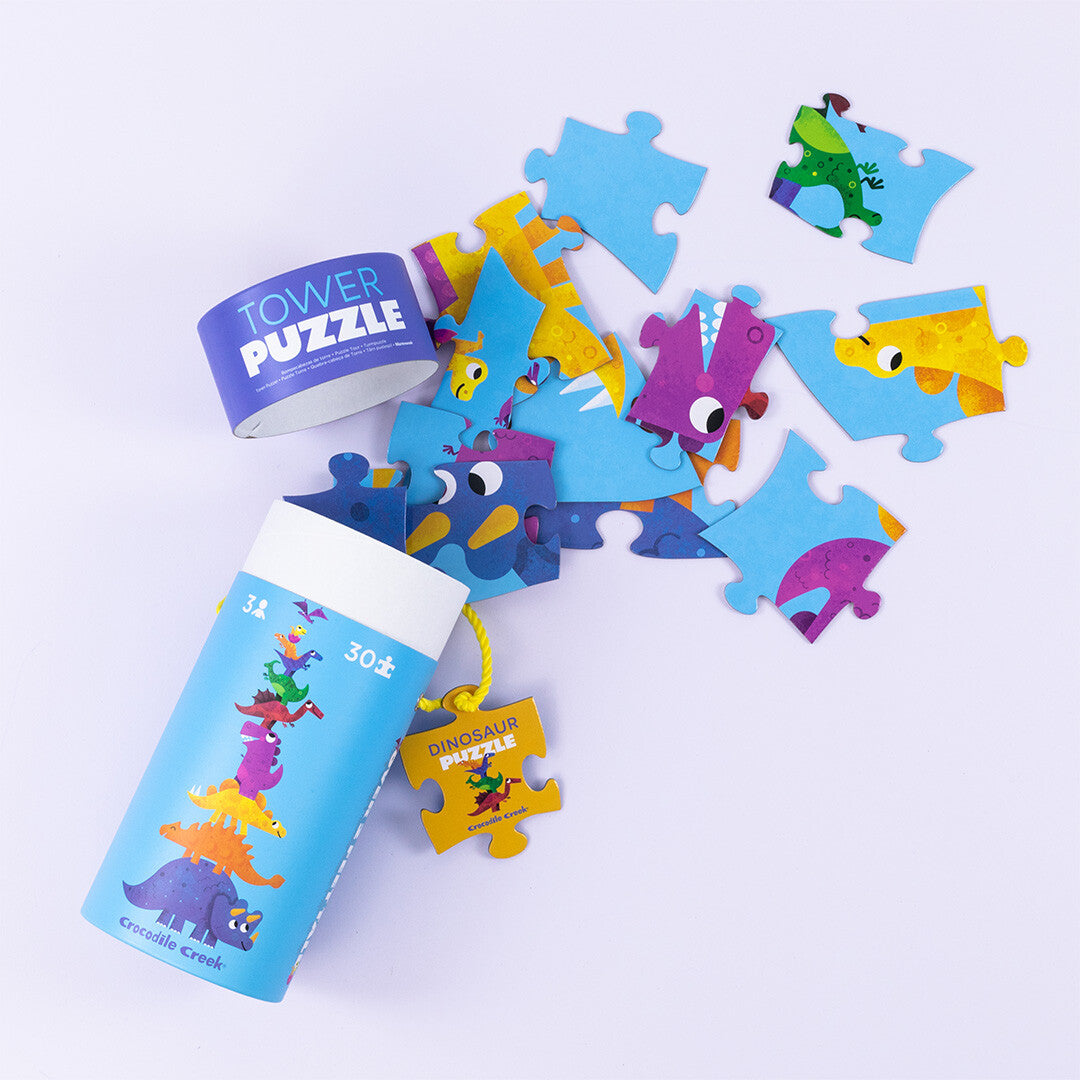 Crocodile creek puzzel dinosaurussen - 30st