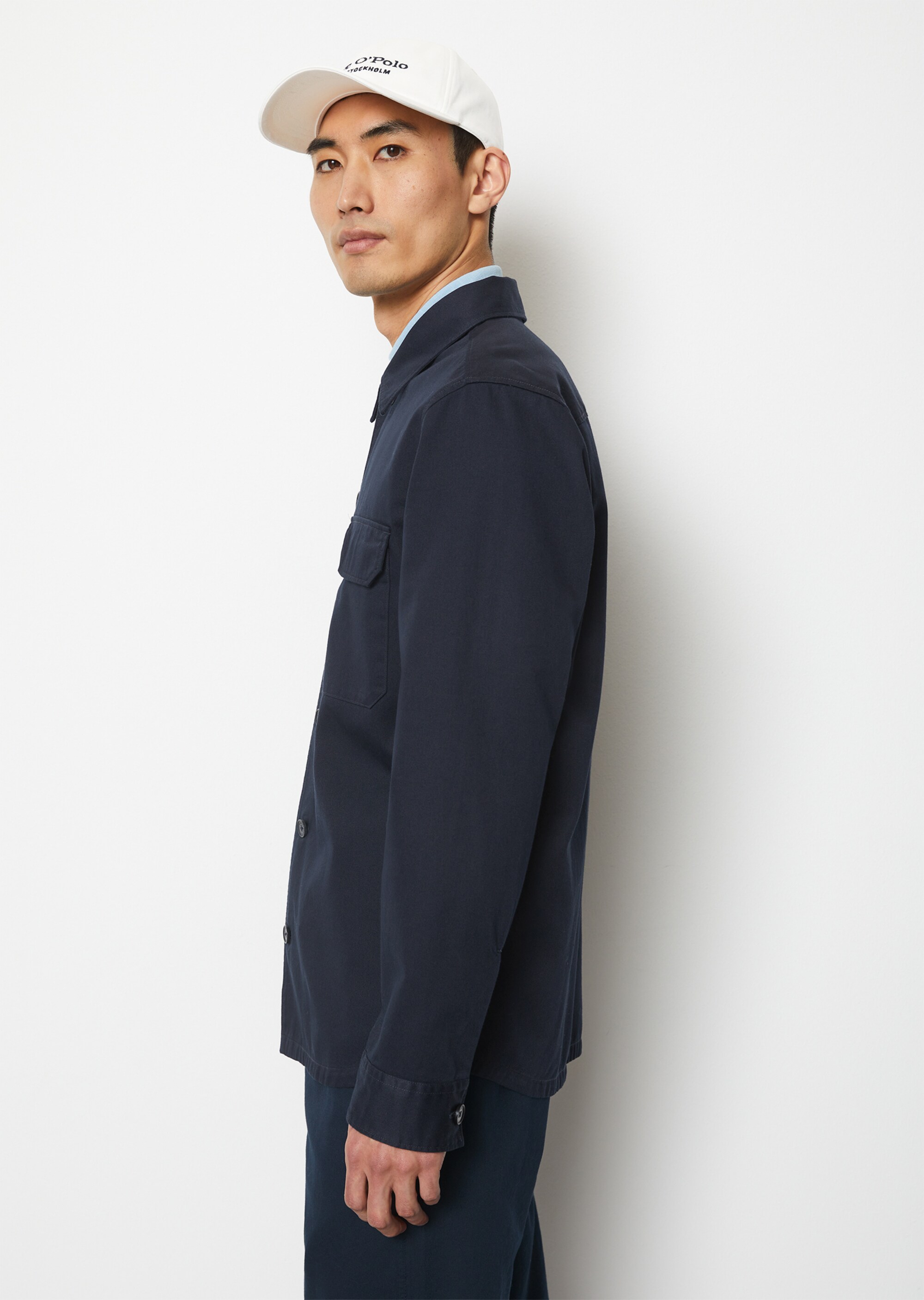 Overshirt aus Bio-Baumwolle und Lyocell