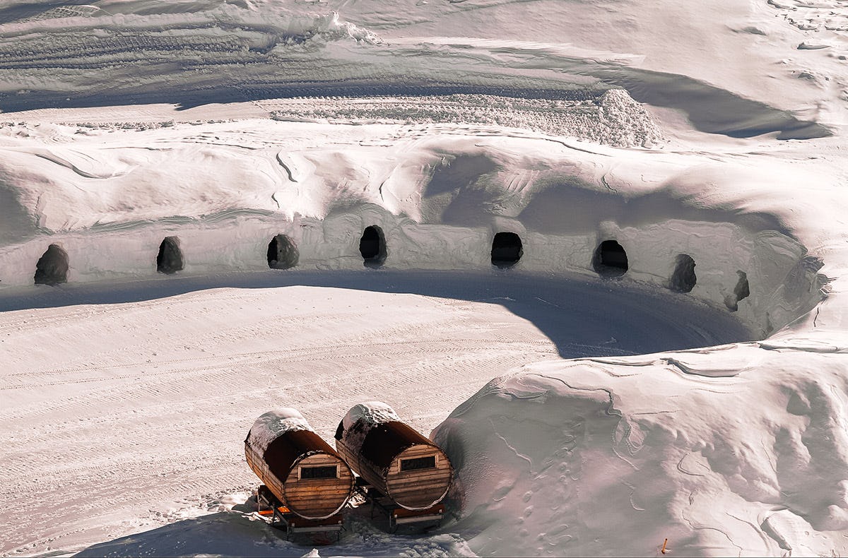 Iglu Übernachtung Oberstdorf mit Käsefondue (Fr-Sa)