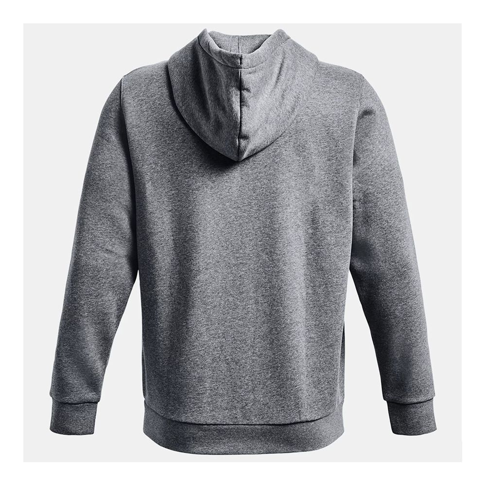 Under Armour ESSENTIAL FLEECE FZ - Sweat Homme gray
