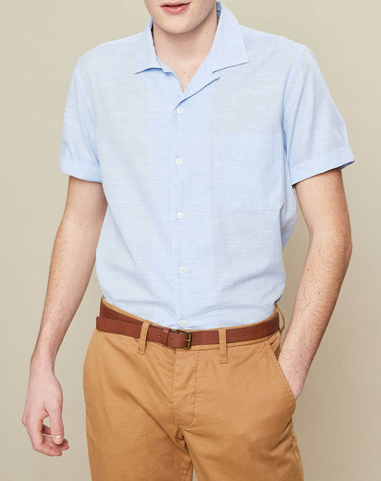 Hartford Chemise slim Slam bleu clair