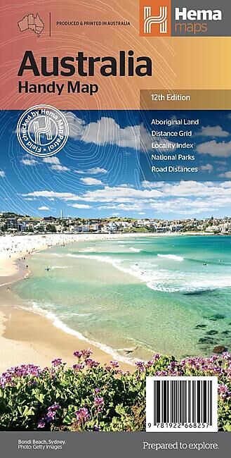 HEMA - AUSTRALIE HANDY MAP HEMA