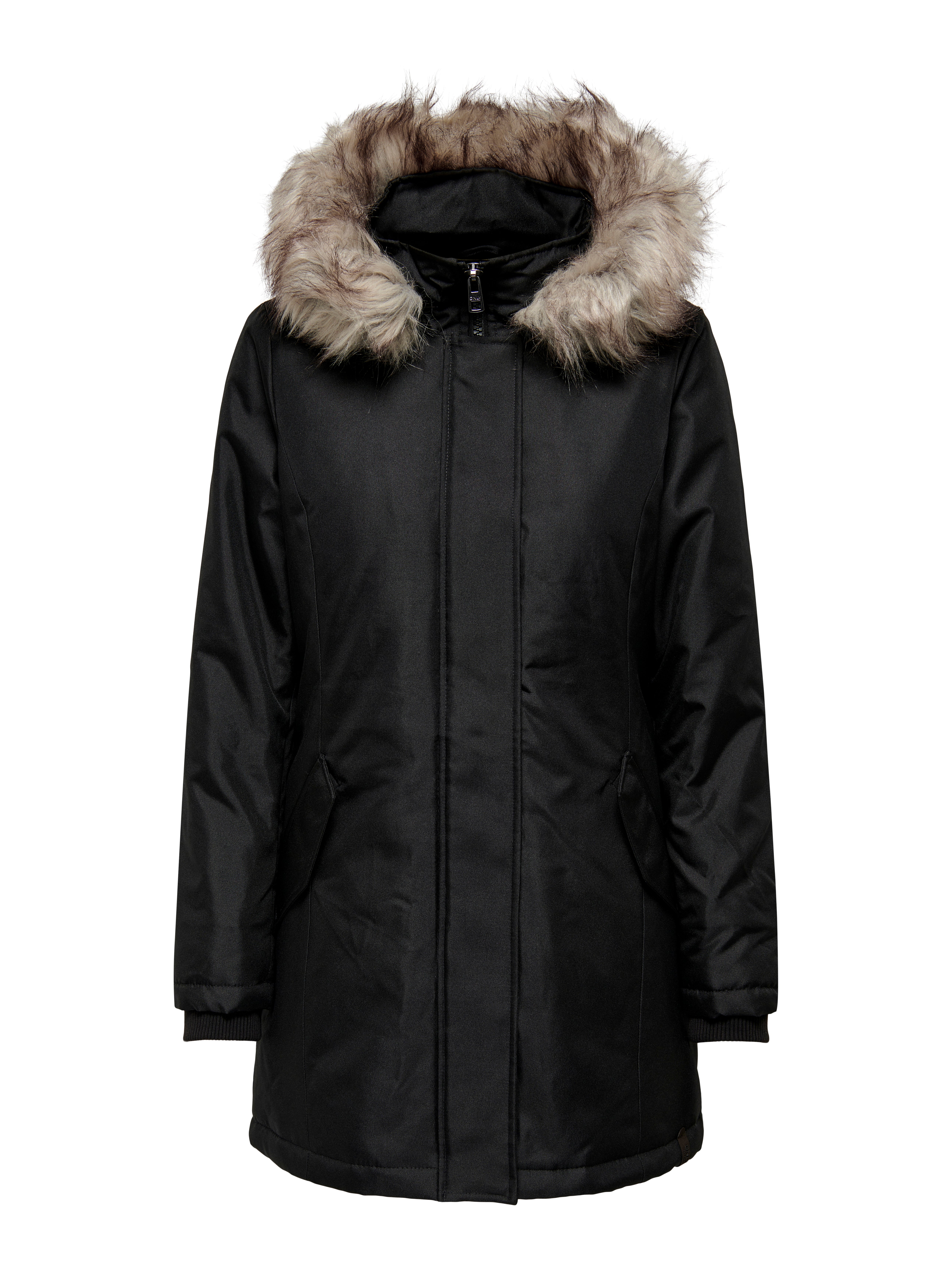 ONLFRESH Langer Parka Black