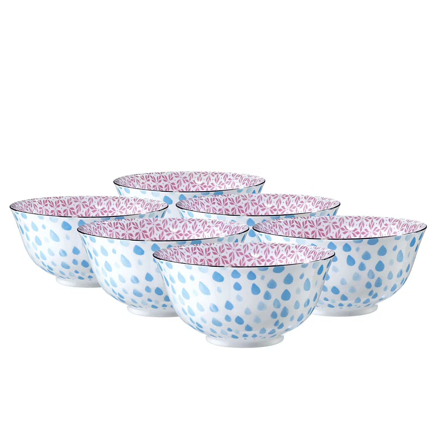 ORNAMENTS Schale 6er-Set