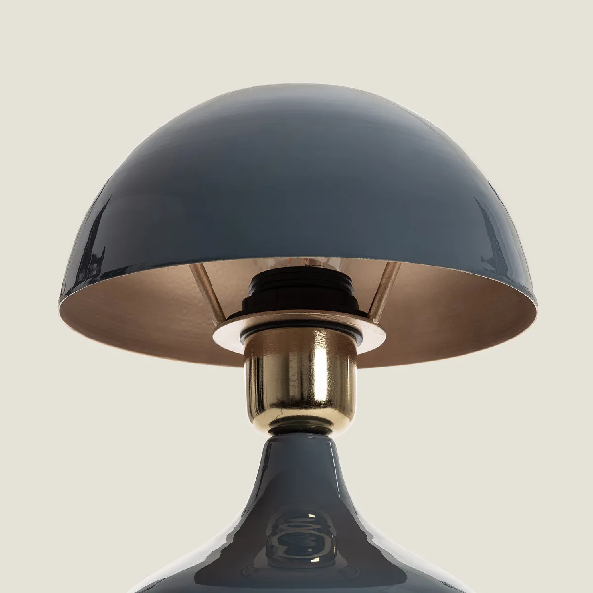 Ledkia Krish Lampe à Poser Bleu