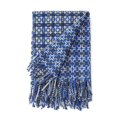 Decke Manteca Blanket, Blau