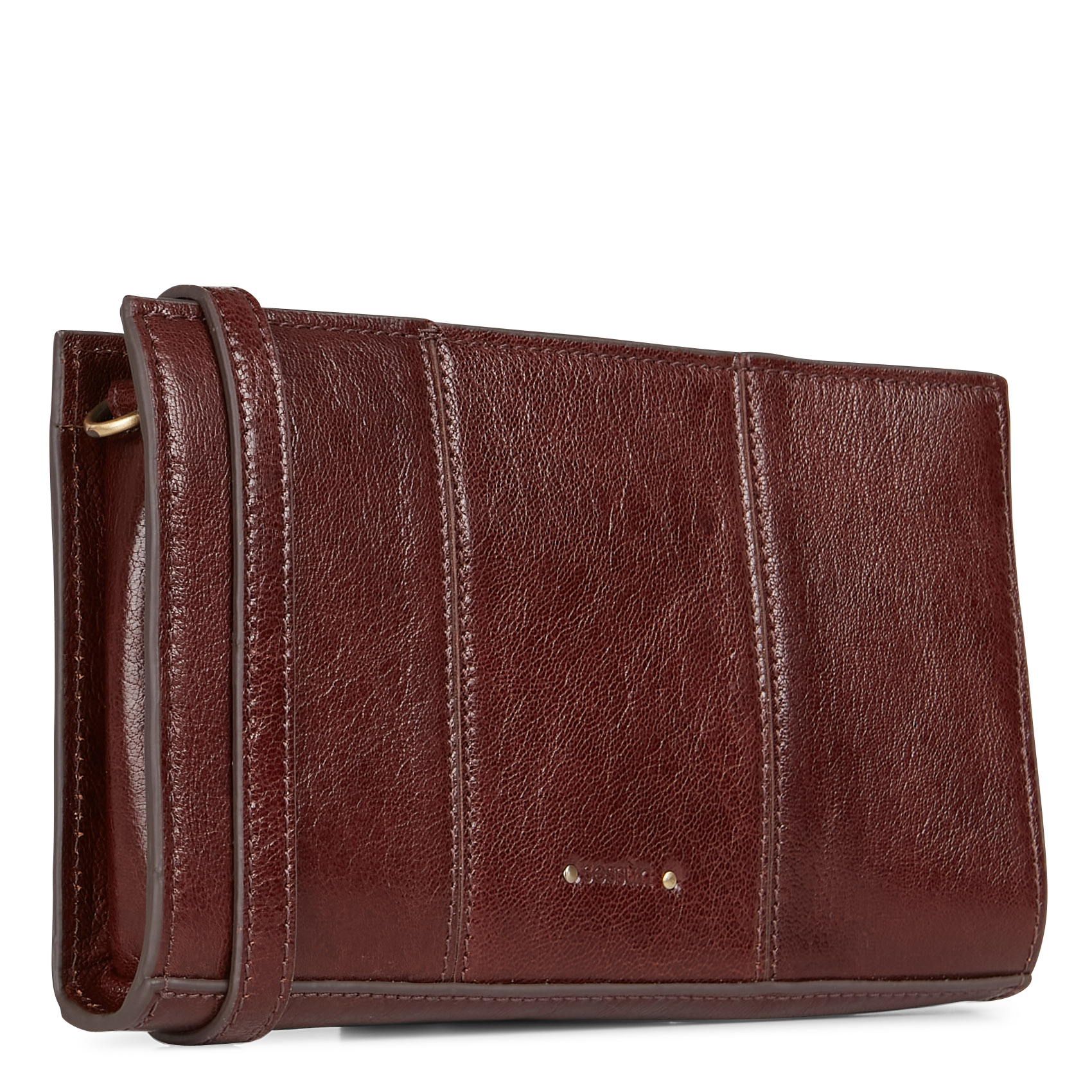 MINI FARAWA L - Sac épaule en cuir | Marron