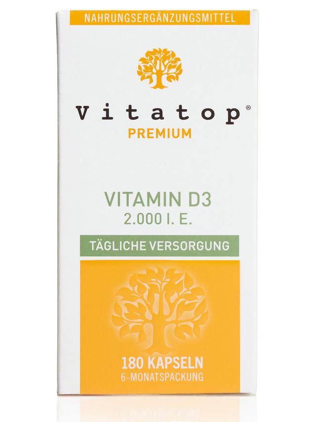 VITAMIN D3 mit 2.000 I. E., 6-Monatsvorrat - Abo