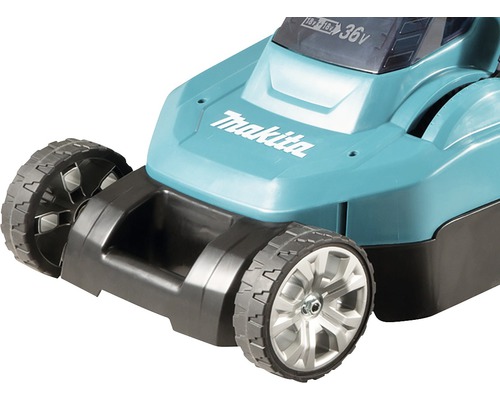 MAKITA DLM432PT2 accu grasmaaier inclusief 2x18V accu's (5,0Ah) en dubbele lader