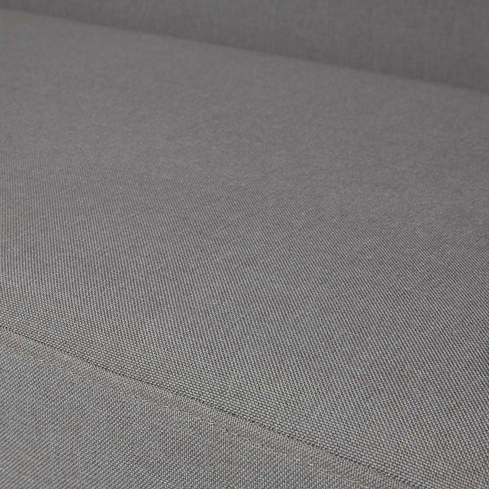 Banquette 2 places Gabriel noir et gris