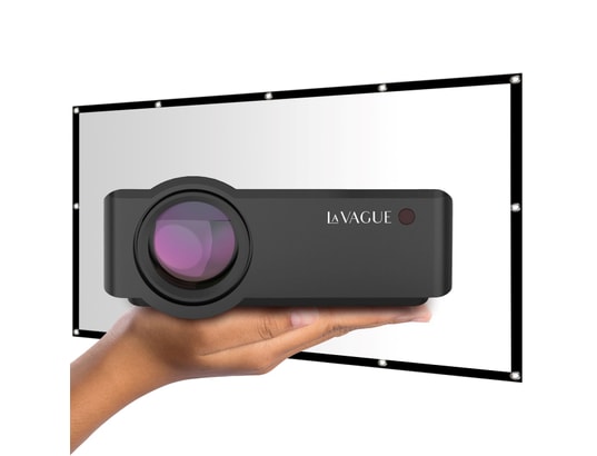 LA VAGUE - Vidéoprojecteur Home Cinéma Lv-hd320 bundle vidéoprojecteur led avec écran lv-sta100fp ...