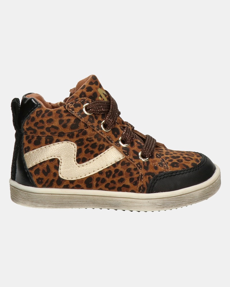 Nelson Kids Hoge sneakers  - zwart
