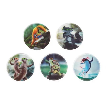 ergobag Klettie-Set Ninjas, 5-teilig