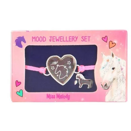 Depesche Miss Melody Stimmungs-Schmuck-Set, 1 Set, 4-fach sortiert