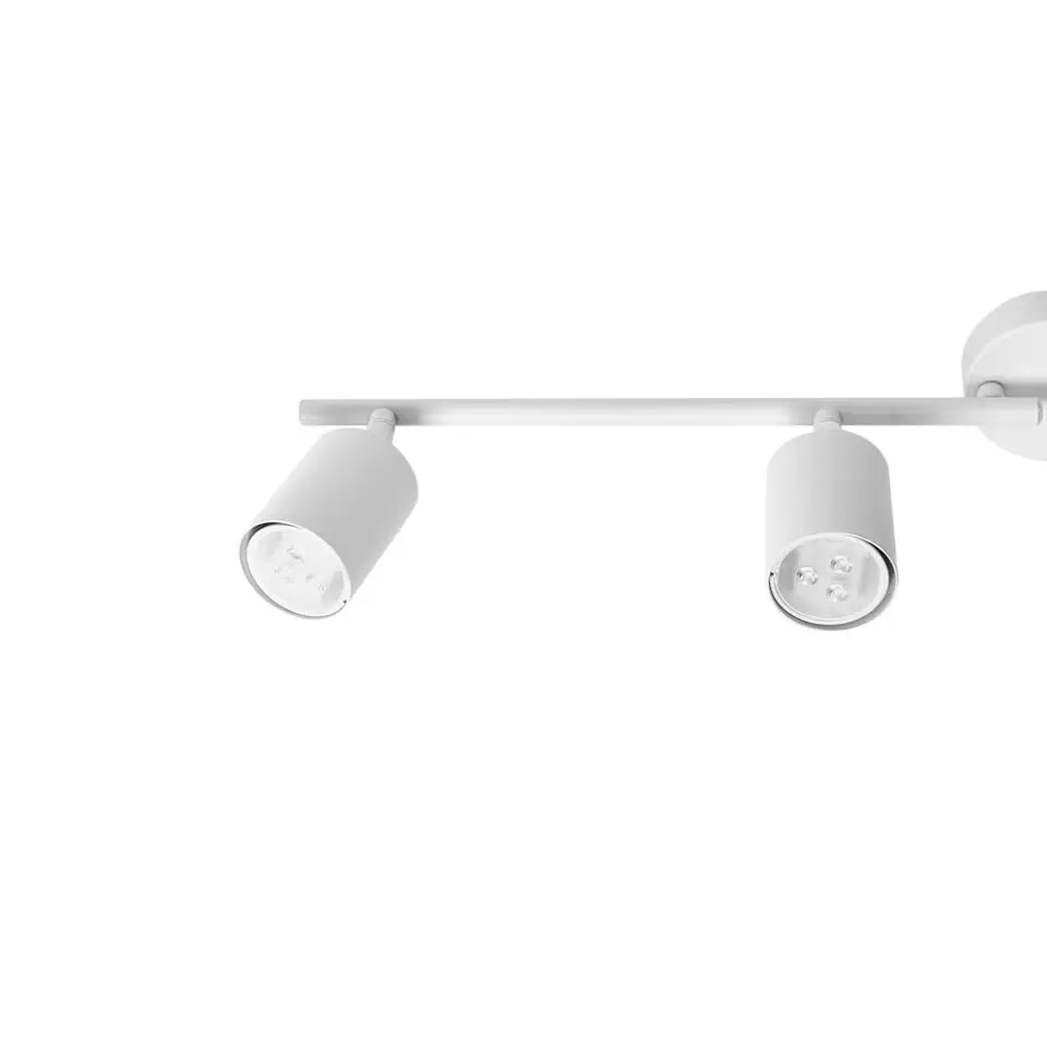 NYANDO - Plafondlamp set van 4 - Wit - Metaal