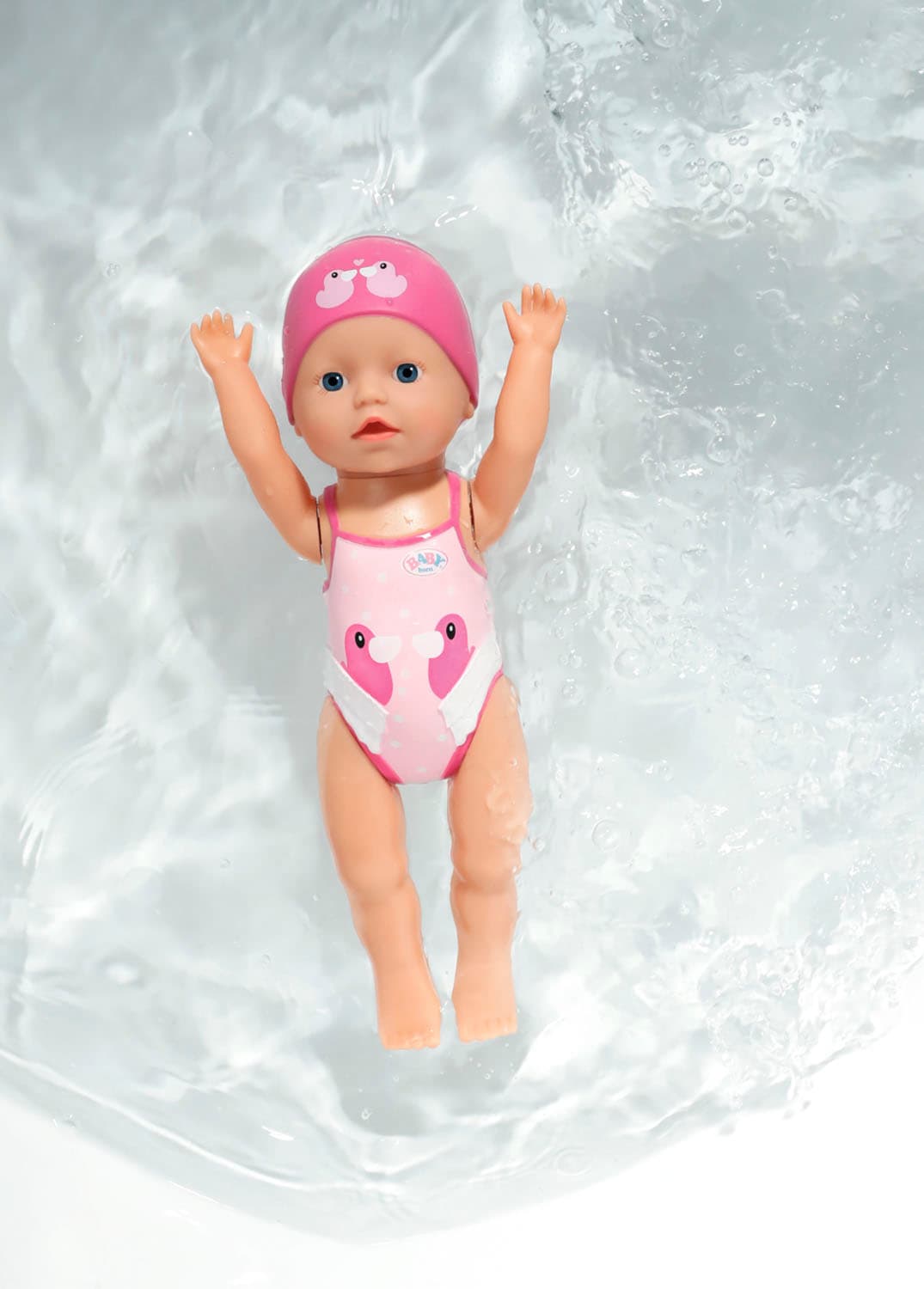 Baby Born Babypuppe »My First Swim Girl, 30 cm« schwimmt Kraul und Schmetterling