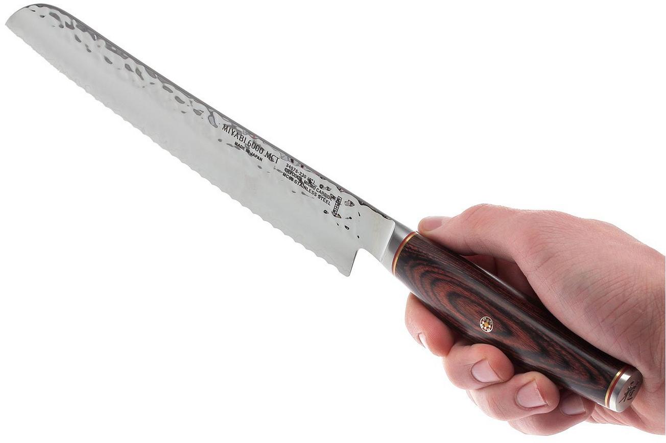 Miyabi 6000MCT Broodmes, 23cm, 34076-231 by Zwilling