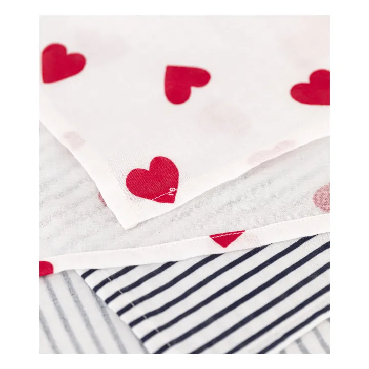 Petit Bateau Lot 2 Langes Gaze de Coton | Ecru