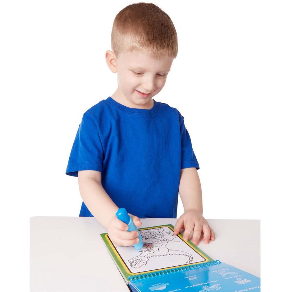 Køb Melissa & Doug Blå Water Wow! Water-Reveal Pad Dinosaurs