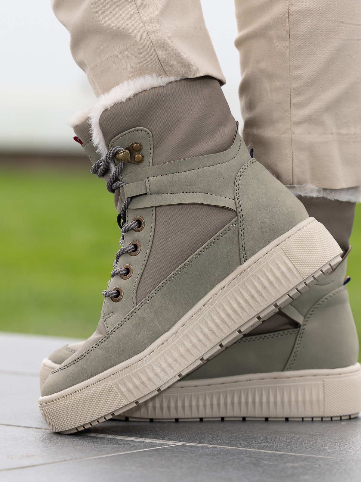 Jean Paul - Grenoble Waterproof Green - Trapes Sko