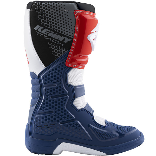 Kenny - Bottes Track Navy / Blanc / Rouge