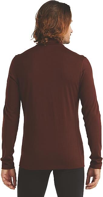 ICEBREAKER - T-SHIRT ML DEMI ZIP 200 OASIS HALF ZIP M