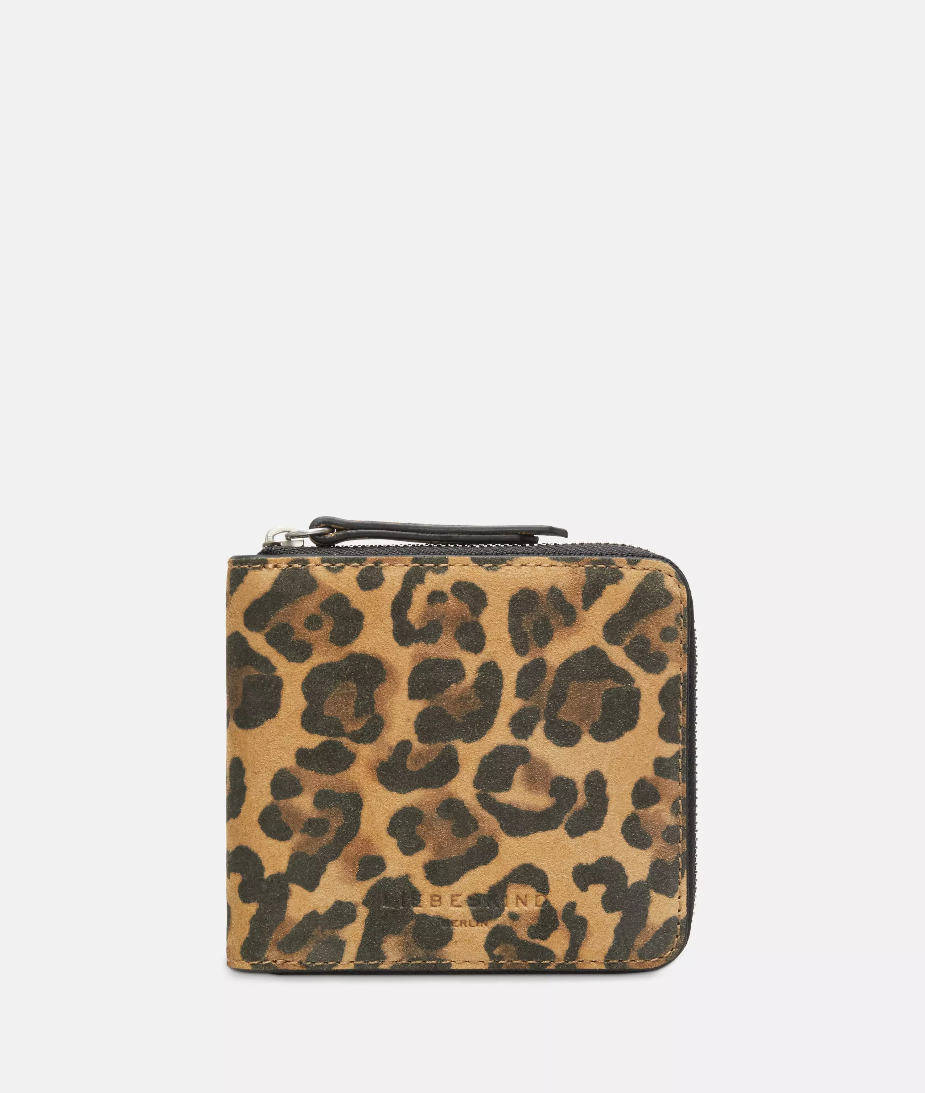 Leo Liana purse M Spacious wallet with leo print