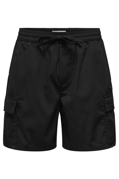 Only & Sons zwarte heren korte broek