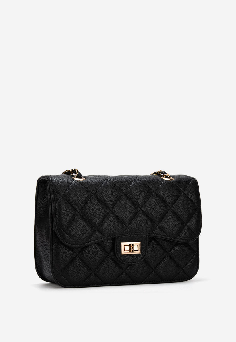 Sac bandoulière femme noire Ellodia V2