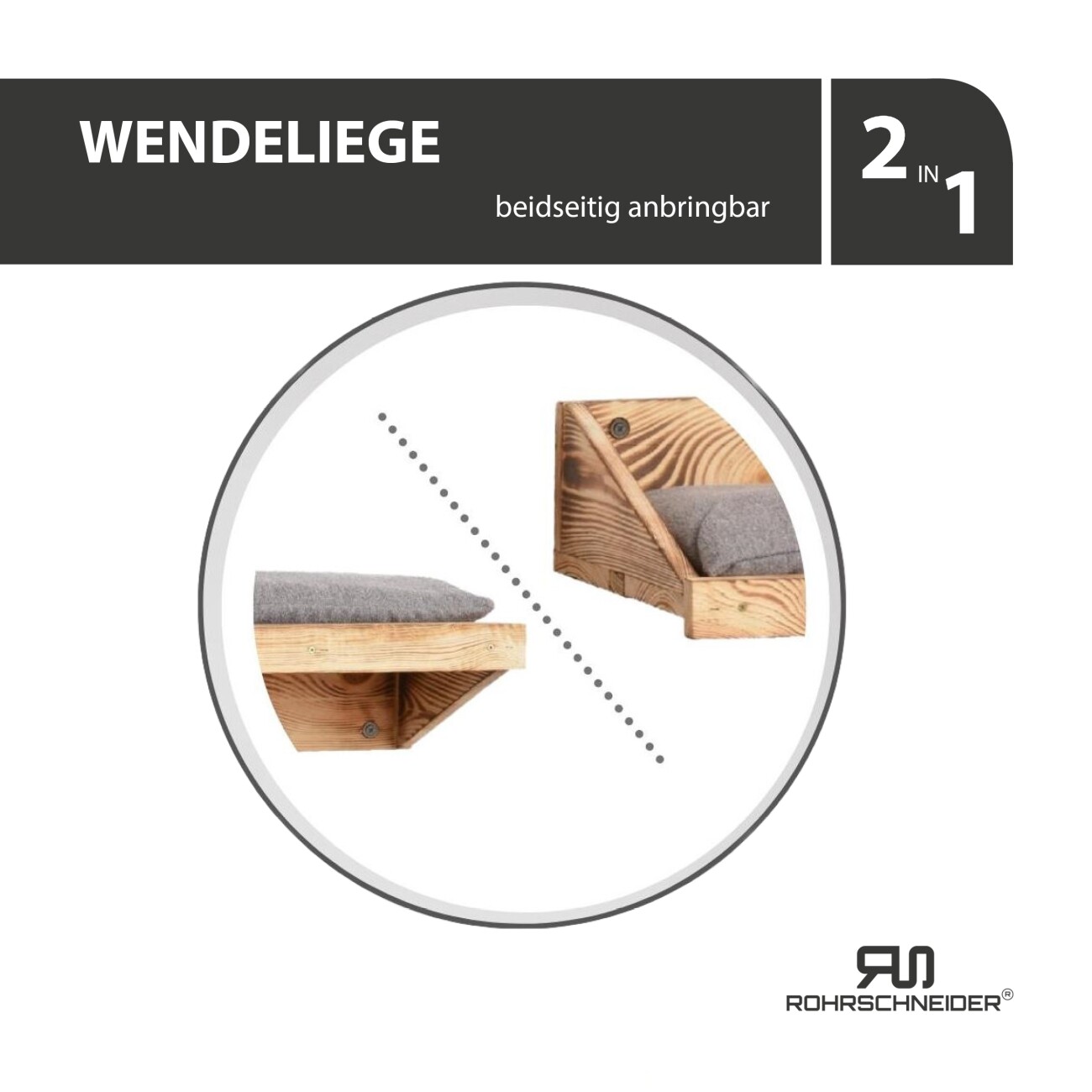 Rohrschneider ® 3-er Set Katzen Kletterstufe mit Kissen, Kletterwand mit Gratis-Spielballset