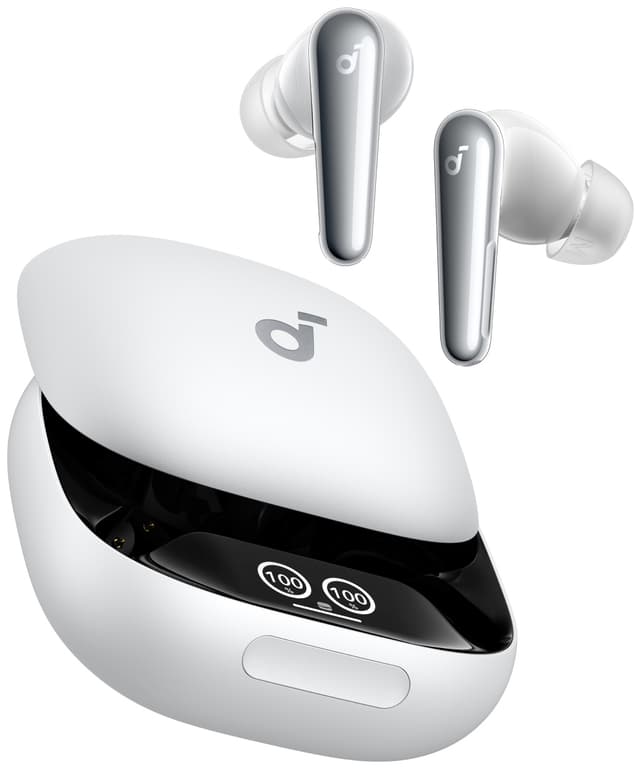 Soundcore Liberty 4 Pro true wireless in-ear høretelefoner (hvid)