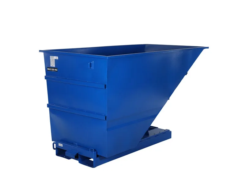 Tipcontainer Light 1600l 600kg Blå