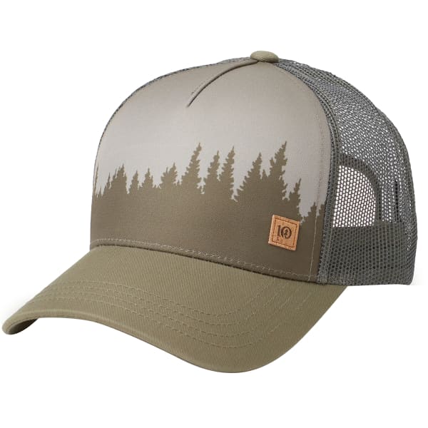Casquette TENTREE JUNIPER ALTITUDE HAT DEEP LICHEN GREEN/WHITE