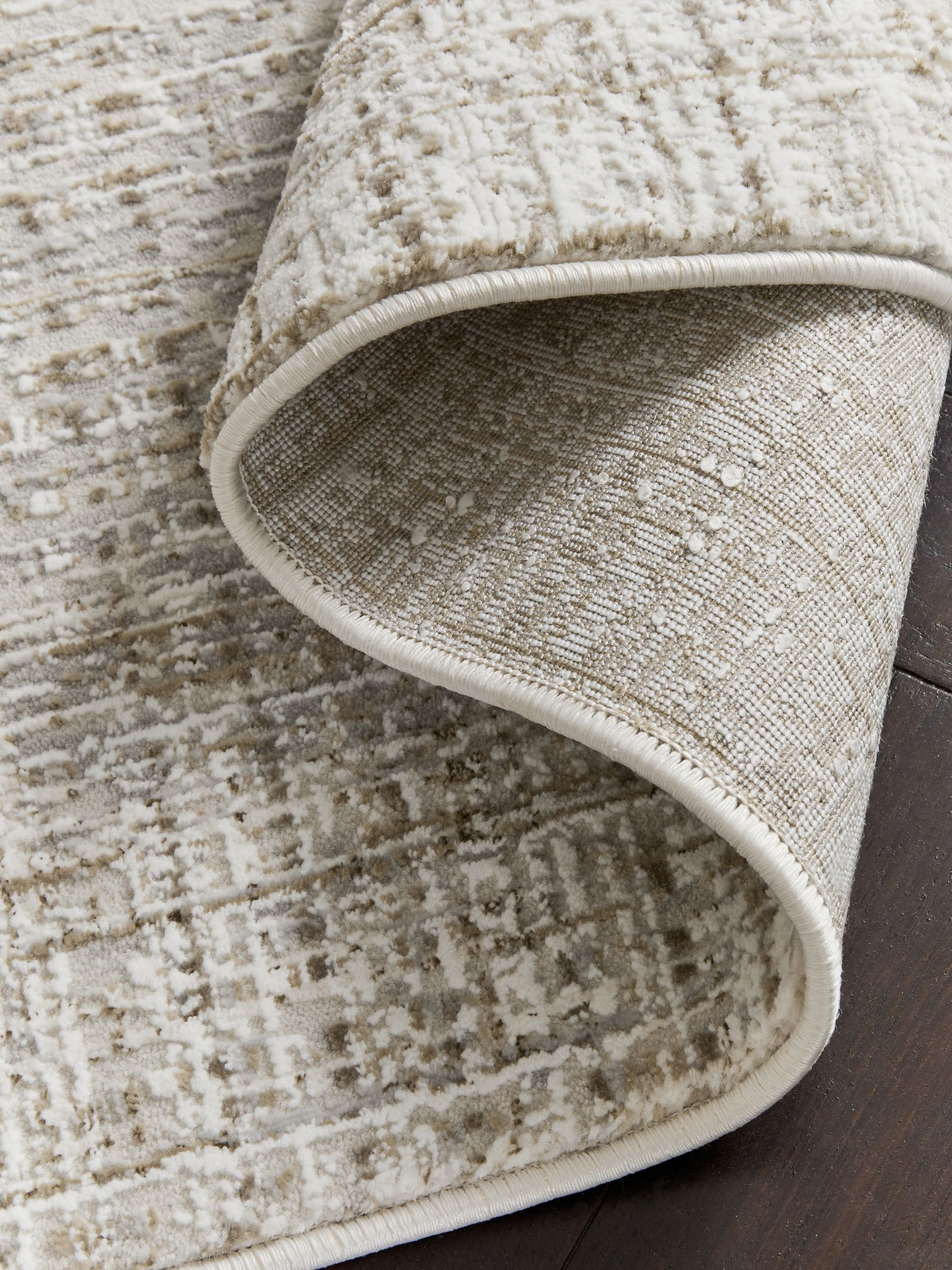 Chic vloerkleed met structuur