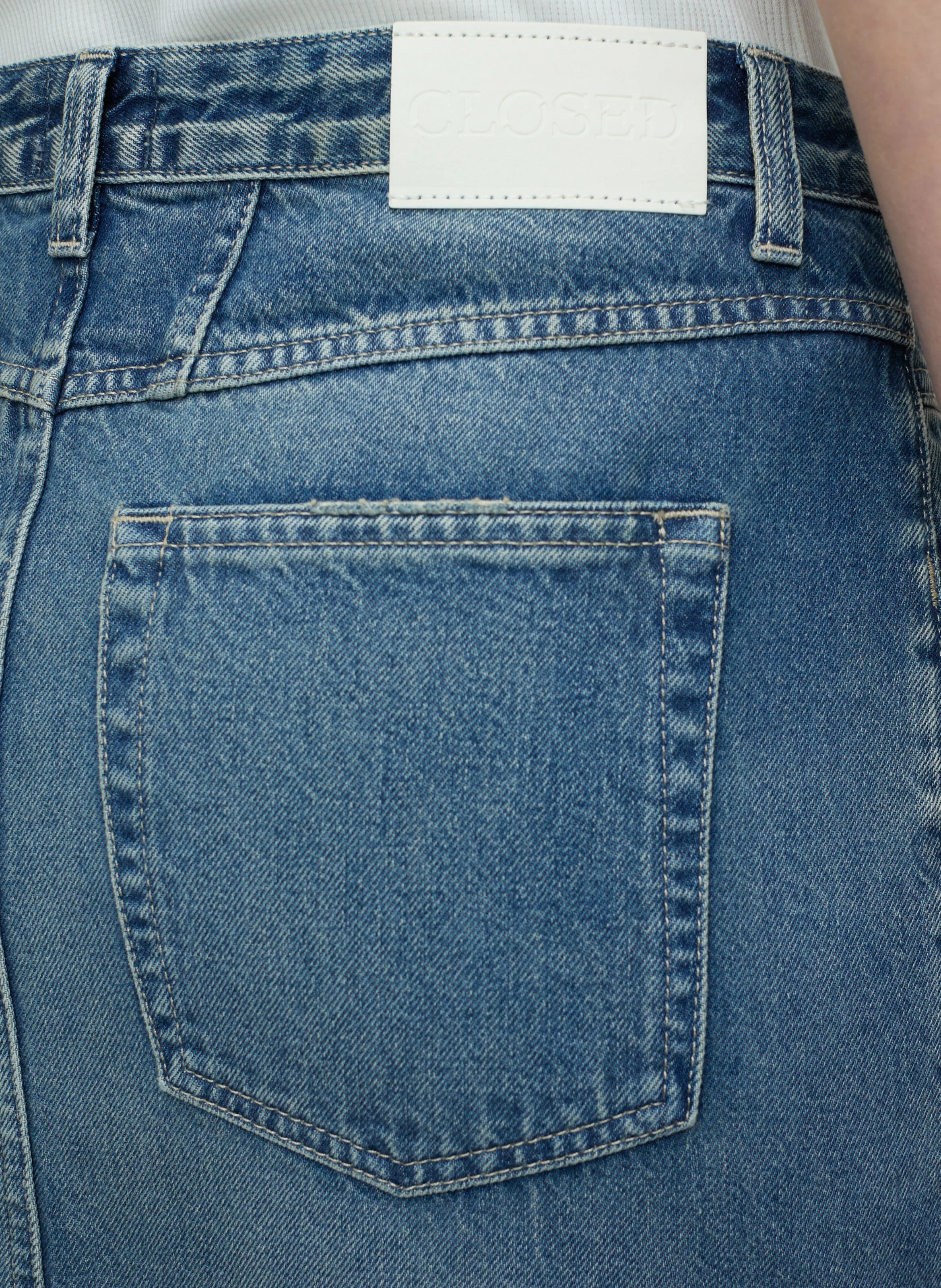 Jupe longue en jean| Bleu