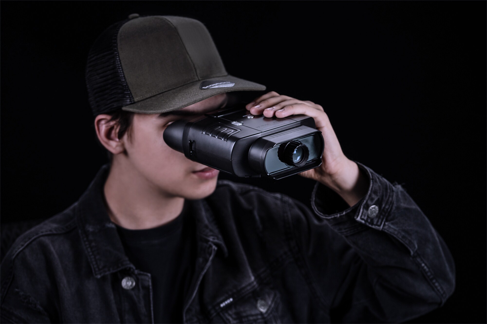 BRESSER Digitales Nachtsichtgerät Binokular 3x20