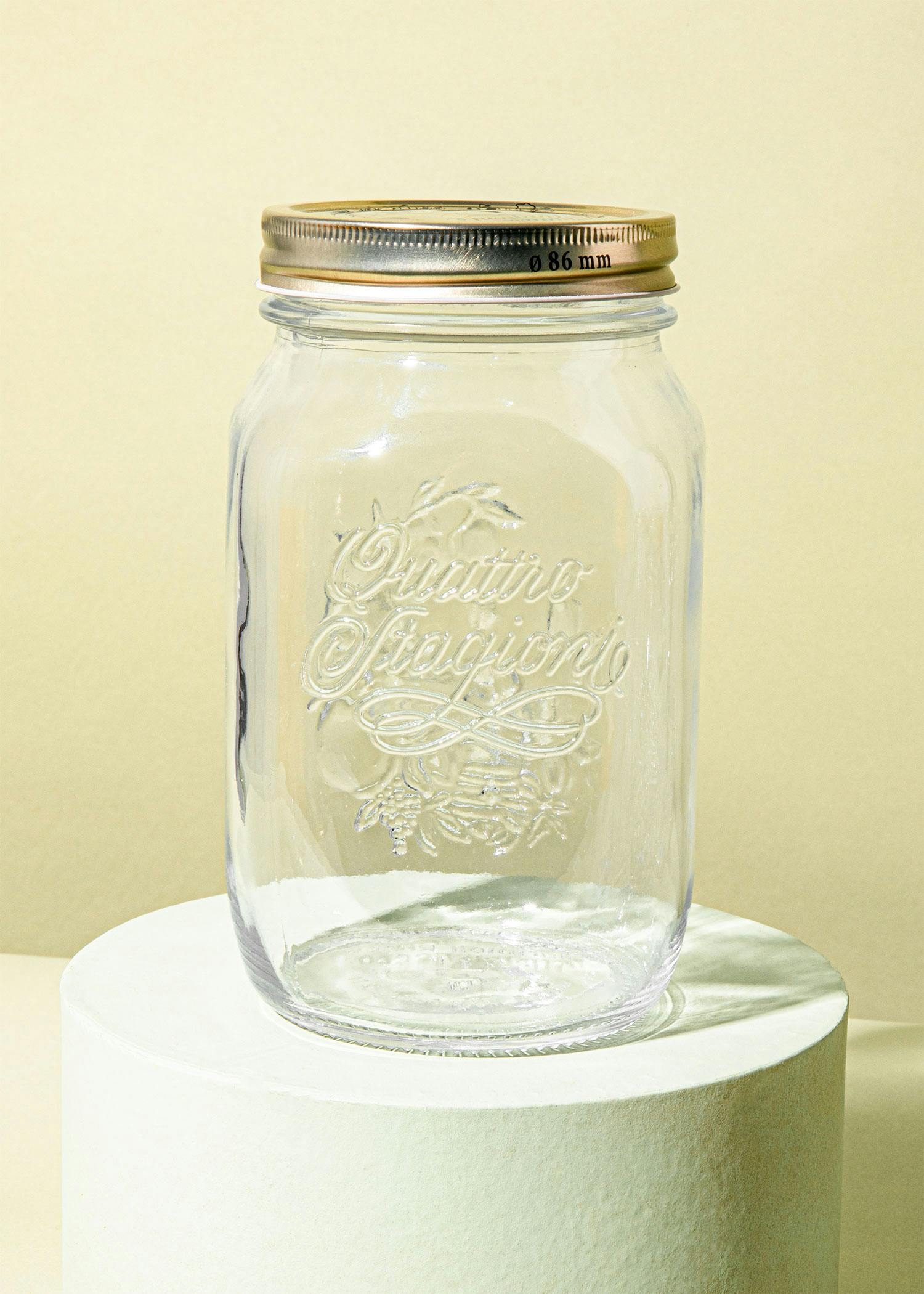 Bormioli QUATTRO STAGIONI Vorratsglas 3/4 oz (1000 ml)