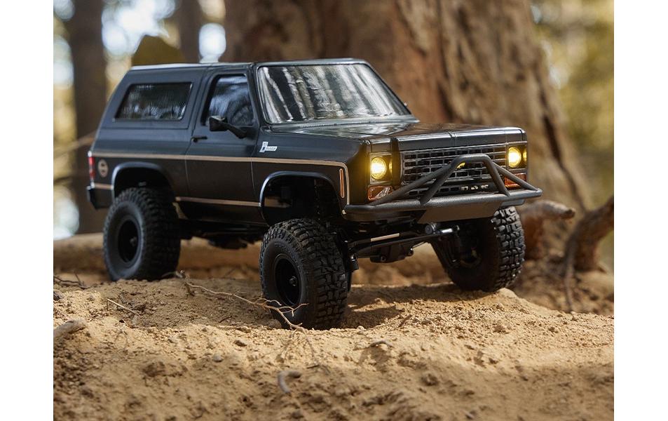 Scale Crawler Chevrolet K5 Blazer PRO, Schwarz RTR, 1:24<br>Offiziell lizensierte Chevrolet K5 Blazer Pro im Massstab 1:24 mit 2-Gang-Getriebe
